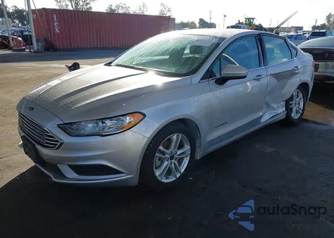 2018 Ford Fusion Hybrid Se из США, поврежденный, VIN 3FA6P0LU3JR191716